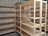 Ca 50mtr houten stelling - afbeelding 11 van  12