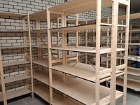 Ca 50mtr houten stelling - afbeelding 12 van  12