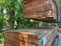 Ca. 50x angelim pedra beschoeiingsplanken, 20x200mm, lengte 450cm