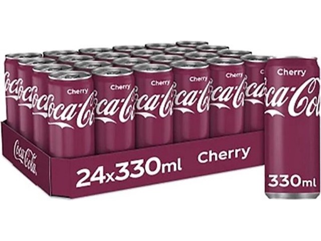 Ca. 50x coca cola - 24 pack, cherry - afbeelding 1 van  1