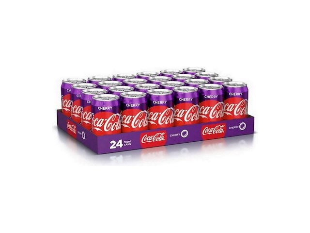 Ca. 50x coca cola - 24 pack, cherry - afbeelding 1 van  1