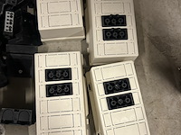 Ca. 50x deksel voor opbouwdoos wand/plafond, toebehoren, abb - afbeelding 3 van  6