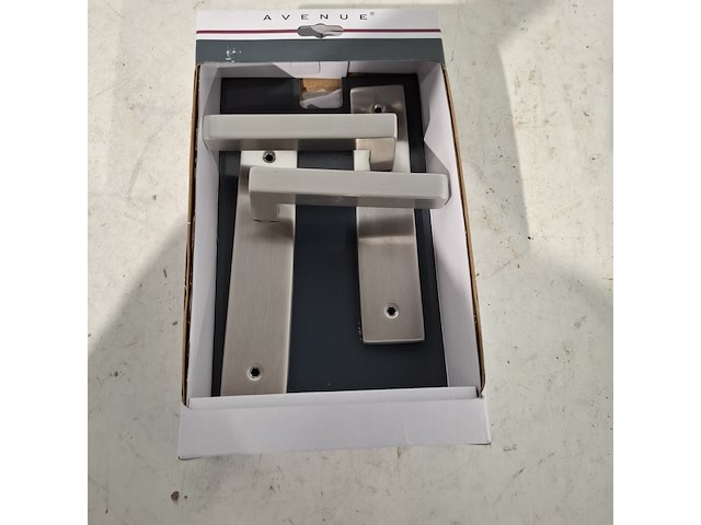 Ca. 50x deurkrukken, cubic, langschild - afbeelding 6 van  8