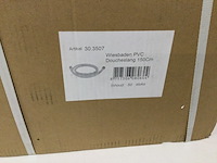 Ca. 50x doucheslang 150 cm pvc wb, 39.3520, wit - afbeelding 2 van  3