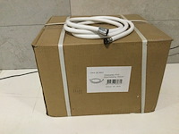 Ca. 50x doucheslang 150 cm pvc wb, 39.3520, wit - afbeelding 1 van  3