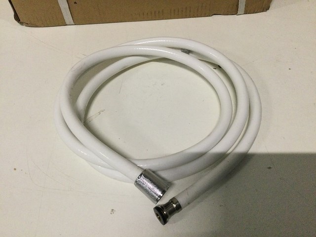 Ca. 50x doucheslang 150 cm pvc wb, 39.3520, wit - afbeelding 3 van  3