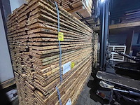 Ca. 50x douglas onbekante schaaldelen, 22x200-250mm, lengte 500cm - afbeelding 2 van  4