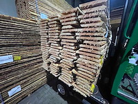 Ca. 50x douglas onbekante schaaldelen, 22x200-250mm, lengte 500cm - afbeelding 3 van  4