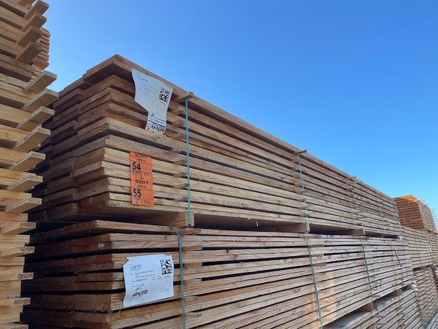 Ca. 50x douglas planken fijnbezaagd, 22x200mm, lengte 500cm - afbeelding 4 van  4