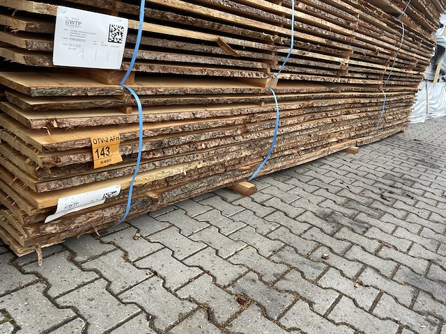 Ca. 50x douglas schaaldelen, 22x200-250mm, lengte 500cm - afbeelding 4 van  4