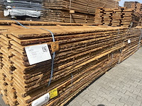 Ca. 50x douglas schaaldelen onbekantrecht, 22x200-250mm, lengte 300cm - afbeelding 4 van  4