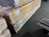 Ca. 50x douglas vlonderplanken, 25x140mm, lengte 500cm - afbeelding 4 van  4