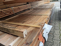 Ca. 50x douglas wisselsponning, 18x190mm, lengte 600cm - afbeelding 1 van  3