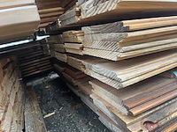 Ca. 50x douglas wisselsponning, 18x190mm, lengte 600cm - afbeelding 3 van  3