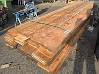 Ca. 50x douglas wisselsponning/halfhoutsrabat, 20x180mm, lengte 300cm (b keuze) - afbeelding 1 van  1