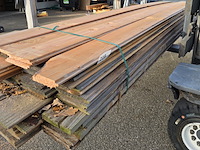 Ca. 50x douglas wisselsponning/halfhoutsrabat, 20x180mm, lengte 400cm (b keuze) - afbeelding 1 van  1