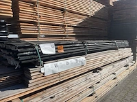 Ca. 50x grenen zweeds rabat zwart gecoat, 21x190mm, lengte 400cm - afbeelding 3 van  3