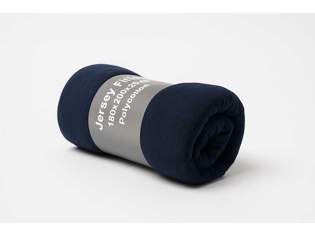 Ca. 50x hoeslaken 180/200 jersey fitted sheet - afbeelding 3 van  5