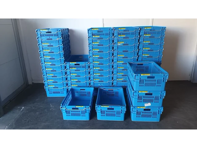 Ca. 50x kratten, blauw - afbeelding 2 van  5
