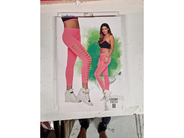 Ca. 50x legging neon roze, boland, legging - afbeelding 5 van  5