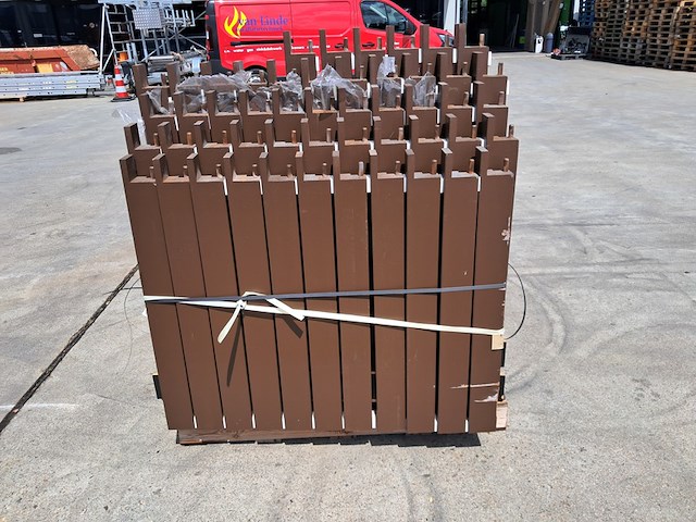 Ca. 50x marantie l -deurkozijn hoek ( voor stompe deur ) voor gelakt - afbeelding 4 van  6