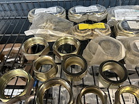 Ca. 50x messing koppelingen en fittingen - afbeelding 4 van  7
