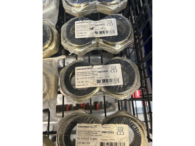 Ca. 50x messing koppelingen en fittingen - afbeelding 6 van  7