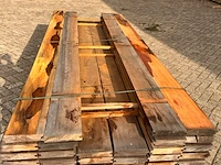 Ca. 50x mora damwand-/paardenbox profiel, 40x190mm, lengte 305cm