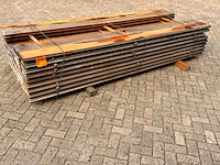 Ca. 50x mora damwand-/paardenbox profiel, 40x190mm, lengte 305cm - afbeelding 2 van  3