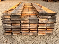 Ca. 50x mora damwand-/paardenbox profiel, 40x190mm, lengte 305cm - afbeelding 3 van  3