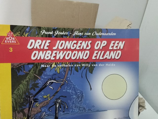Ca. 50x nostalgisch. stripboek 3 jongens op onbewoond eiland - afbeelding 3 van  5