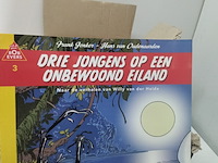 Ca. 50x nostalgisch. stripboek 3 jongens op onbewoond eiland - afbeelding 3 van  5