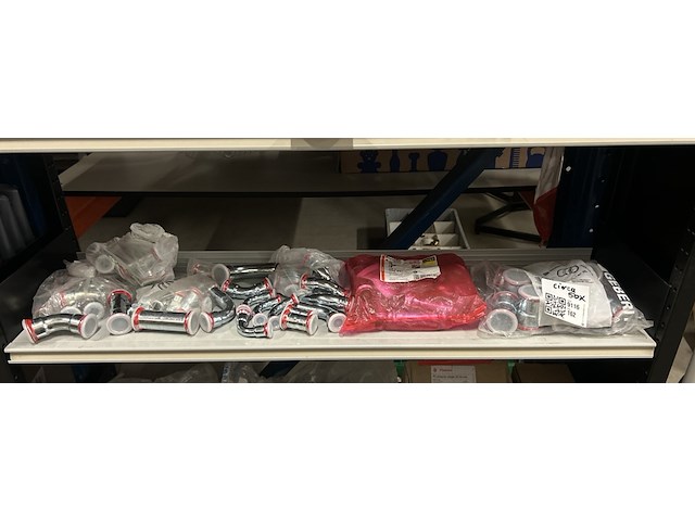 Ca. 50x persfittingen, geberit, viega - afbeelding 1 van  4