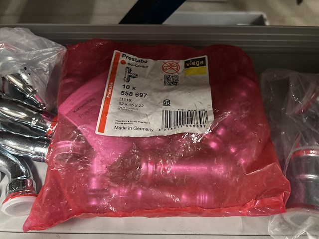 Ca. 50x persfittingen, geberit, viega - afbeelding 4 van  4