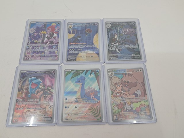 Ca. 50x pokémon kaarten, illustration rares & full-arts - afbeelding 3 van  20