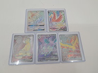 Ca. 50x pokémon kaarten, illustration rares & full-arts - afbeelding 9 van  20
