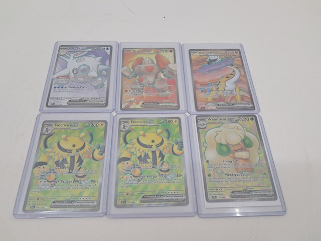 Ca. 50x pokémon kaarten, illustration rares & full-arts - afbeelding 11 van  20