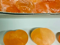Ca. 50x seleniet hartjes, oranje - afbeelding 3 van  6