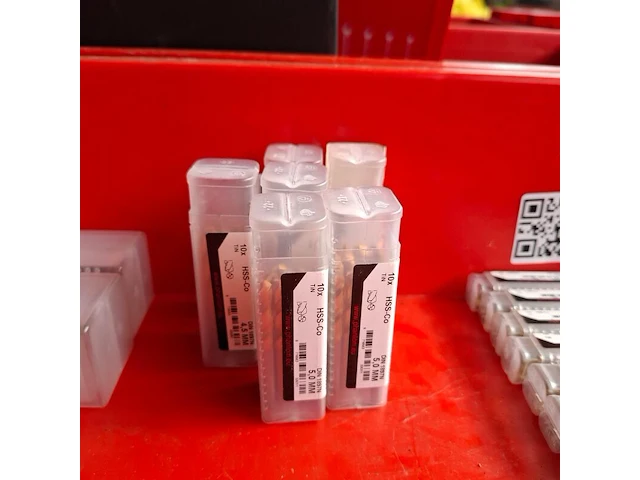 Ca. 50x spiraalboor phantom, 4,5 en 5 mm - afbeelding 1 van  3