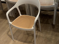 Ca. 50x stapelstoel paco, wit/beige - afbeelding 1 van  1