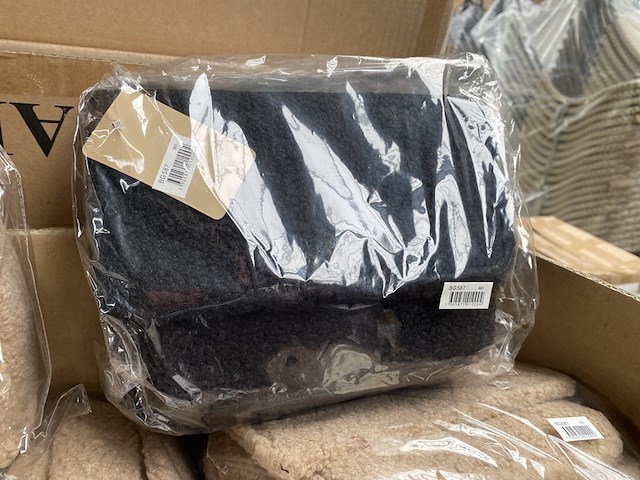 Ca. 50x tas, teddy, beige, zwart, wit - afbeelding 4 van  5