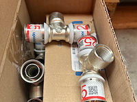 Ca. 50x uponor s-press plus t-stukken - afbeelding 3 van  6