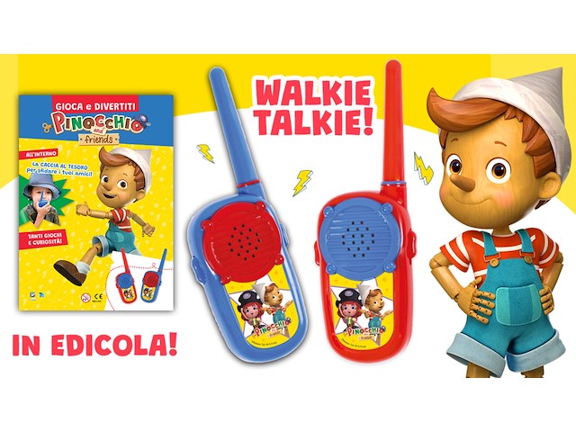Ca. 50x walkie talkie pinnochio - afbeelding 1 van  1