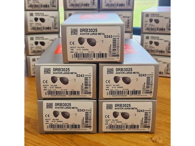Ca. 50x zonnebrillen, rayban, o.a. aviator, marshal en outdoorsman - afbeelding 13 van  39