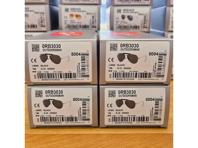 Ca. 50x zonnebrillen, rayban, o.a. aviator, marshal en outdoorsman - afbeelding 31 van  39