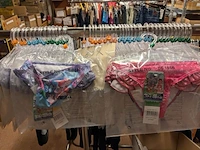 Ca. 50x zwembroekjes voor meisjes, paars / roze, maten 104, 116, 128 - afbeelding 4 van  5