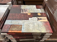Ca. 51x canvas schilderij 80x80 cm - afbeelding 2 van  4