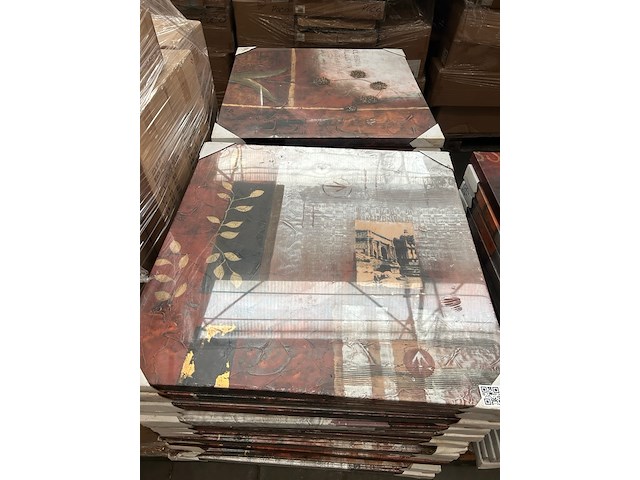 Ca. 51x canvas schilderij 80x80 cm - afbeelding 4 van  4