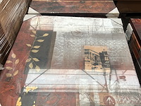 Ca. 51x canvas schilderij 80x80 cm - afbeelding 4 van  4
