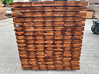 Ca. 51x grenen balken geschaafd geïmpregneerd, 45x145mm, lengte 600cm - afbeelding 3 van  4